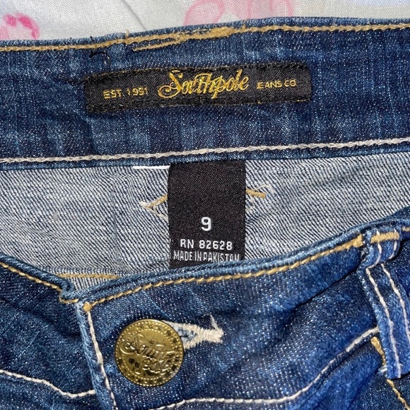 Y2K southpole jean shorts jorts size 9 - Picture 3 of 3